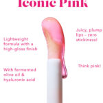 Shine Bright Lip Oil – Iconic Pink - product image slide number 4