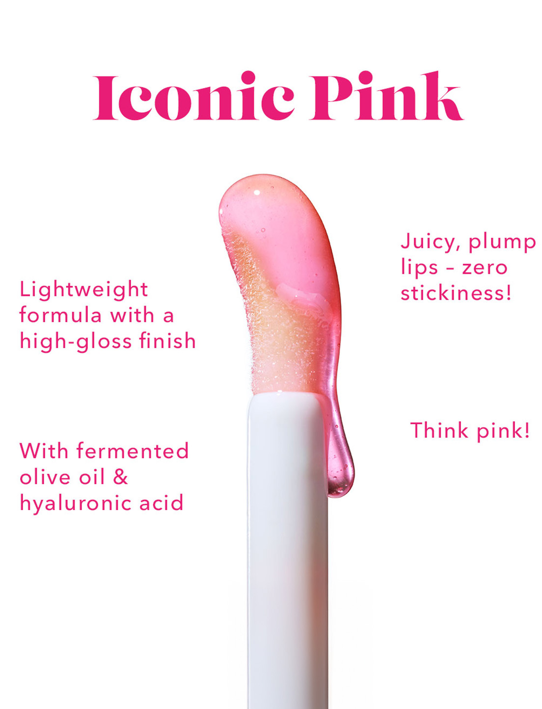 Shine Bright Lip Oil – Iconic Pink - product image slide number 4
