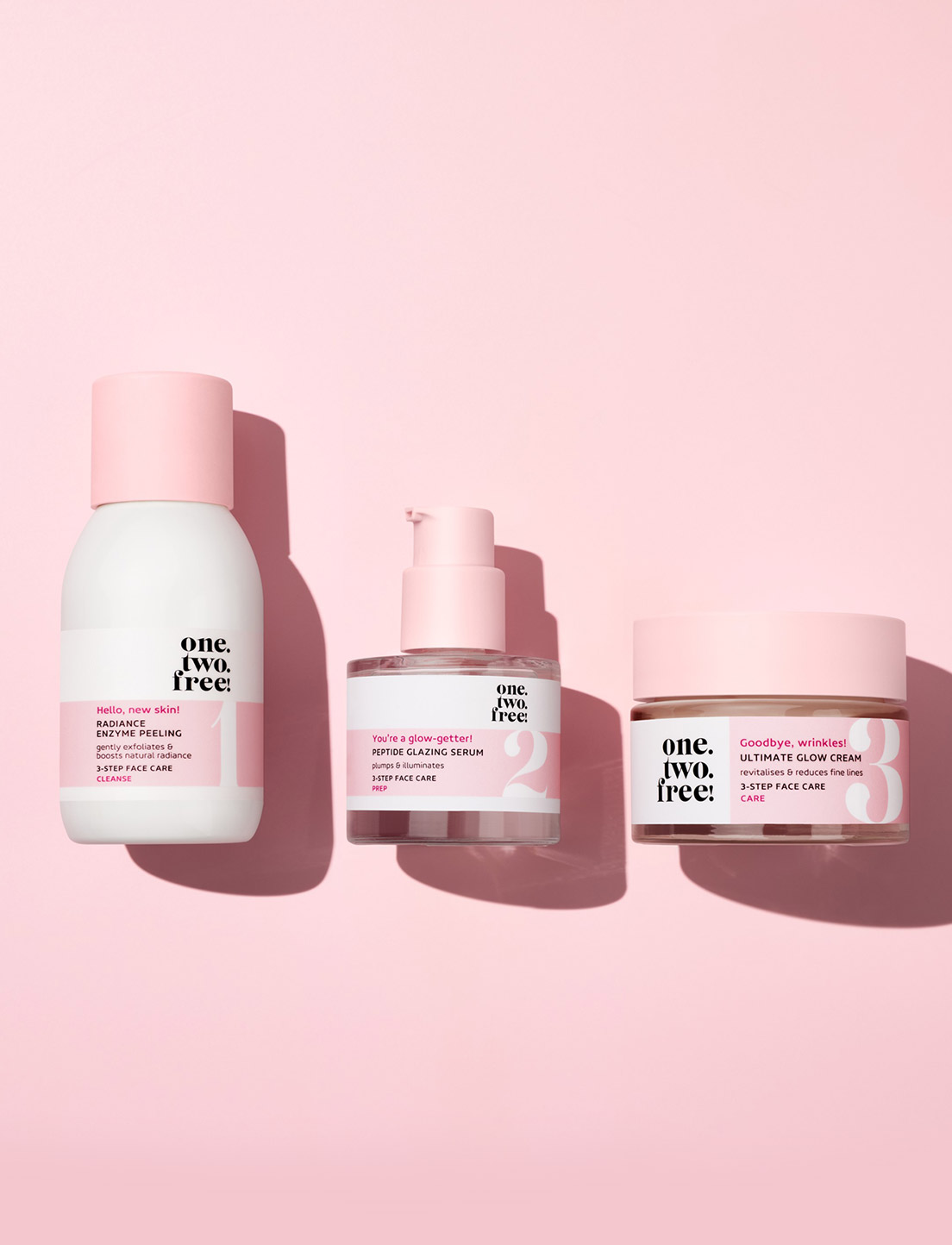 Radiance Boost routine products