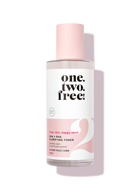 To AHA+PHA clarifying toner product details